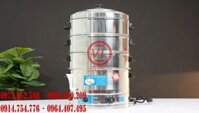 Nồi hấp bánh bao bằng điện inox 3 tầng 40 cm (VT-HBB03)