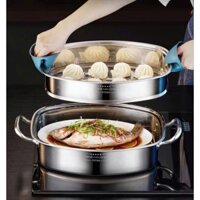 Nồi hấp cá 2 tầng RK718