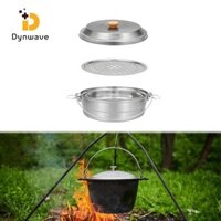 Nồi hấp cắm trại Dynwave Nồi nấu ăn Nồi treo di động đa chức năng Nồi hơi nước