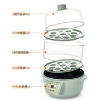 Nồi hấp điện Nồi trứng gia đình thông minh Nấu ăn đa chức năng Nồi tích hợp Công suất lớn Máy hấp trứng tự động Máy hấp điện Nồi trứng gia dụng thông minh Nồi tích hợp Nồi hấp trứng dung tích lớn Máy ăn sáng tự động 03.15