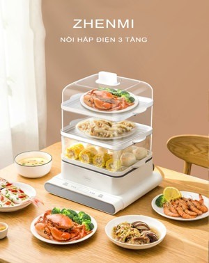 Nồi hấp điện Zhenmi ZMZG-02