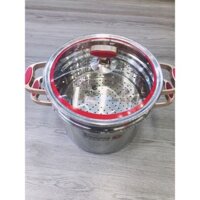 Nồi hấp ELMICH Inox 304 Red Velvet 24cm EL5585