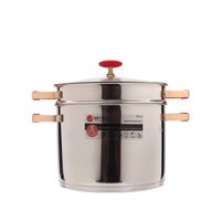 Nồi hấp ELMICH Inox 304 Red Velvet 24cm EL5585