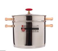 Nồi hấp Elmich Inox 304 Red Velvet 28cm EL0979 - 2350979