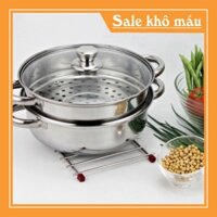 NỒI HẤP INOX 2 TẦNG 💖  - MTR Mart