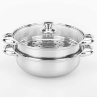NỒI HẤP INOX 2 TẦNG ĐA NĂNG