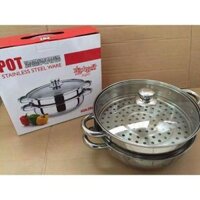 NỒI HẤP  INOX 2 TẦNG