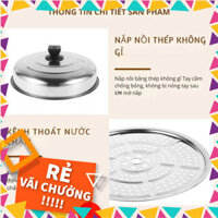Nồi Hấp Inox 3 Tầng Siêu To Nồi Hấp Bánh Bao Bánh Flan Hấp thức ăn 28CM giành cho Cả bếp từ Và Bếp Ga khuyến