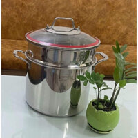 Nồi hấp inox 304 Size 30cm