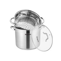 Nồi hấp inox cao cấp 5 đáy 28cm Kangaroo KG28S1