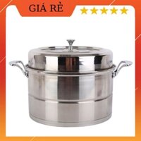 Nồi hấp inox Xịn Living cook LC-HI28S Siêu bền, Dày đẹp, Giá tốt