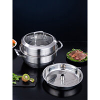 Nồi Hấp Inox Xyt Nồi Canh Gia Dụng 304 Nồi Hấp Nồi Hải Sản Nồi Xông Hơi Nồi Lẩu Từ Nồi Hấp Cá