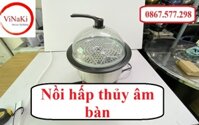 Nồi hấp thủy âm bàn mang lại sự tiện nghi tối đa cho quá trình chế biến