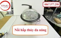 Nồi hấp thủy đa năng tiện lợi phù hợp với không gian bếp của bạn