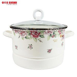 Nồi hấp tráng men Fujihoro IRV-24SM