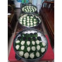 Nồi hấp xôi INOX chạy điện size 52CM 3 tầng