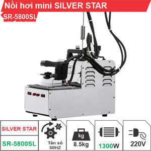 Nồi hơi bàn ủi nhiệt hơi mini Silver Star SR-5800SL