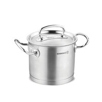Nồi inox 1810 thân cao Korkmaz Proline - 5 lít - 20 x 16.5 cm