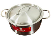 Nồi inox 3 đáy 20cm Happy Cook N20-IH