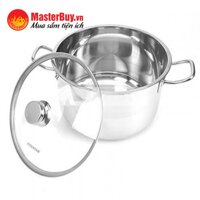 Nồi inox 3 đáy 28cm Fivestar - N28-3DG