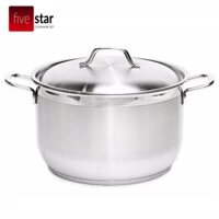 Nồi Inox 3 Đáy 32cm Fivestar N32-3D - Hàng Chính Hãng