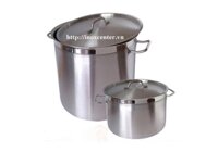 NỒI INOX 3 ĐÁY CAO CẤP 25X25 - 10 LÍT