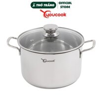 Nồi inox 3 đáy cao cấp thân BẦU thương hiệu You Cook