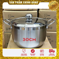 Nồi Inox 3 Đáy Fivestar 30cm Chuyên Dùng Cho Bếp Từ Mới