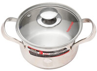 Nồi inox 3 đáy Happycook N20-NMG 20 cm