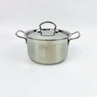 Nồi Inox 3 đáy Sandwich nắp inox Fivestar 22 CM