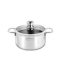 Nồi Inox 3 lớp đáy liền Elmich Trimax classic size 20cm