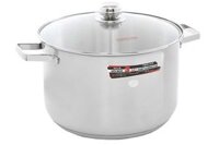 Nồi inox 3 lớp Happy Cook Alvar nắp kiếng 20cm N20-ALVG