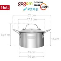 Nồi inox 304 16 cm Elmich Tri-MaxIME61 GOG601