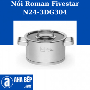 Nồi Inox 304 Fivestar 24cm N24-3DG304