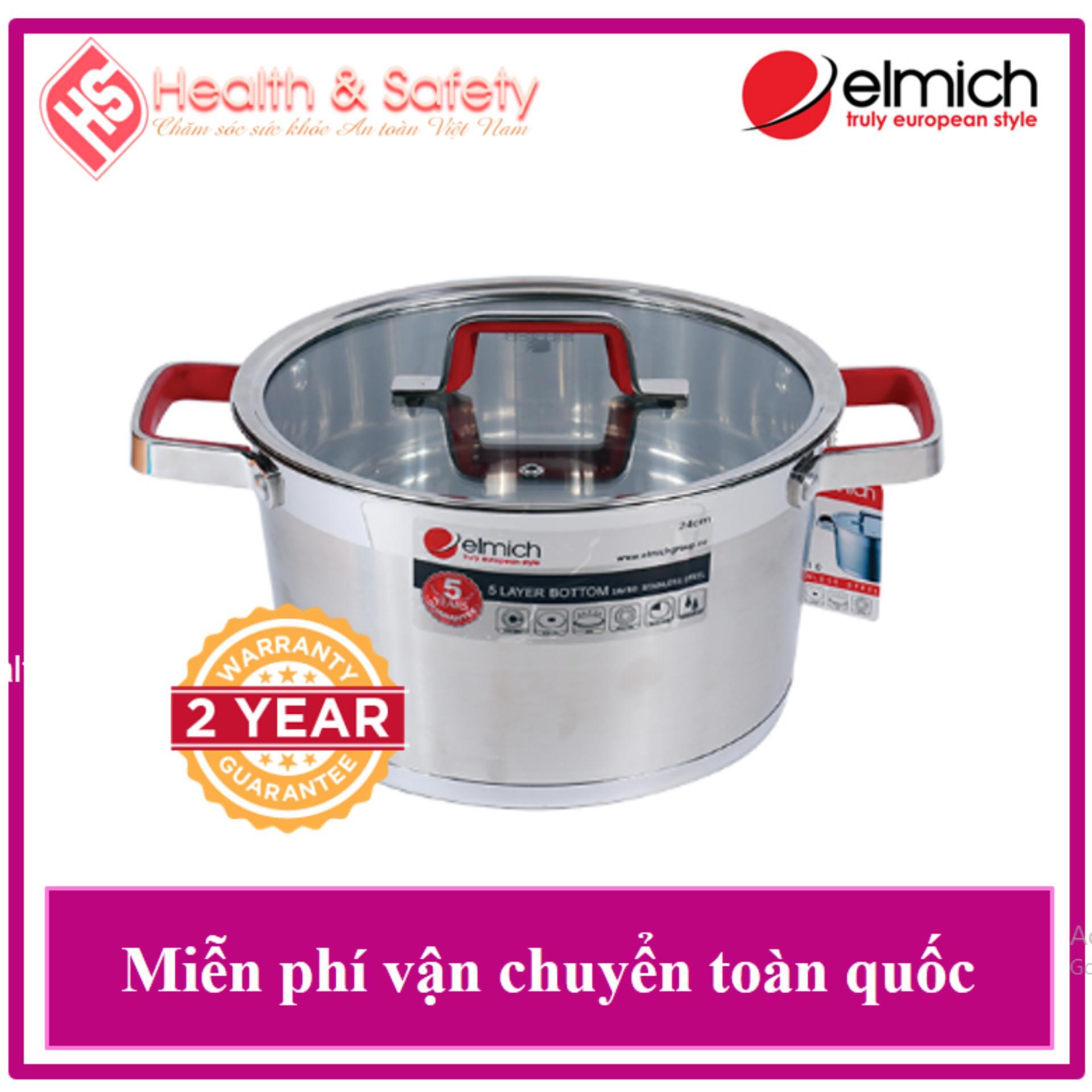 Nồi inox 304 Elmich Tupelo EL0790 20cm