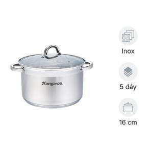 Nồi inox cao cấp 5 lớp Kangaroo KG876XS