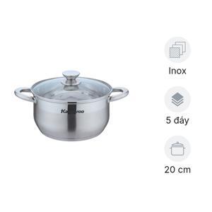 Nồi inox Kangaroo 5 lớp KG878M