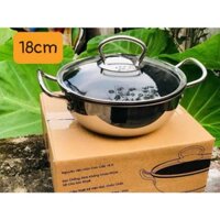 Nồi inox chống dính 3 đáy F.i.v.e.s.t.a.r 18/20/22cm