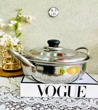 Nồi INOX ĐÁY BẰNG CTY THUÝ MINH 22CM (3)