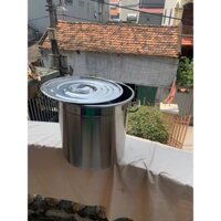 nồi inox đáy dài 20 lít- nồi luộc gà inox 304 cao cấp