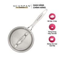 Nồi inox đáy từ 3 lớp Scanpan Impact 16cm 71231600 2,5L, dùng cho mọi loại bếp, inox 18/10 cao cấp, an toàn cho sức khỏe