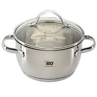 Nồi Inox ELO Luna Plus 24cm vung kính dùng bếp từ