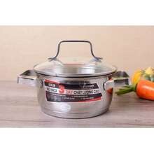 Nồi Inox HappyCook Richard Plus N24-MLP - 3 Đáy, 24cm