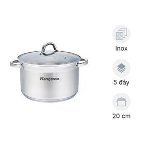 Nồi inox Kangaroo KG876M - 22cm