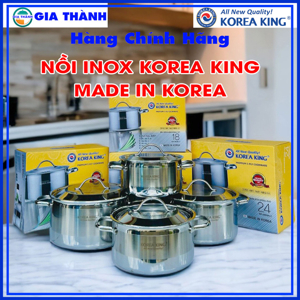 Nồi inox Korea King KSC-183PL 18cm