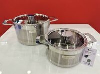 Nồi Inox liền khối Elmich Hera - Nồi 18cm