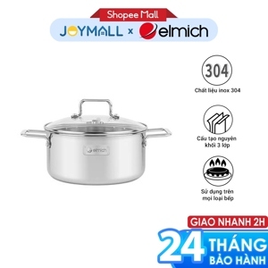 Nồi inox liền khối Elmich Trimax XR EL-3841