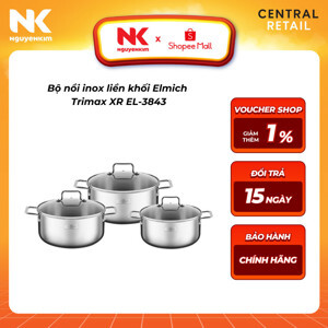 Nồi inox liền khối Elmich Trimax XR EL-3843
