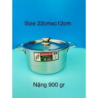 Nồi inox quai cọng ( quai loại 1)TITHAFAC- PHÚC HƯNG PHÁT SG kích thước 16 đến 32cm- sử dụng bếp từ.