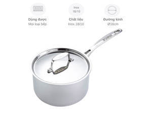 Nồi inox Scanpan Fusion5 74231600 2L